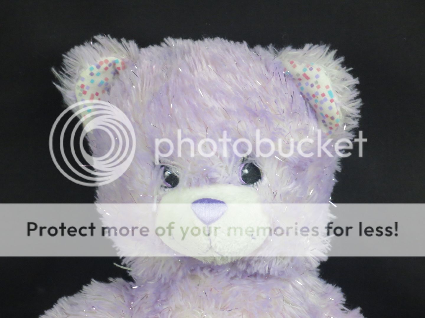 build a bear lavender bear